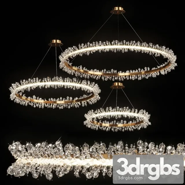 Crystal Ring Chandelier THERA 3D Model Download Crystal Ring Chandelier THERA 3D Model Download