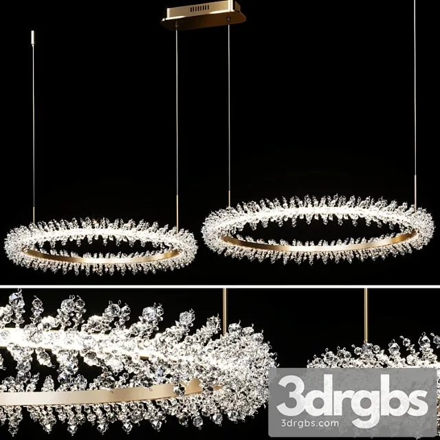 Crystal ring luxury combination led chandelier thera line Crystal ring luxury combination led chandelier thera line