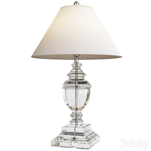 Crystal table lamp eichholtz noble 3D Model Crystal table lamp eichholtz noble 3D Model