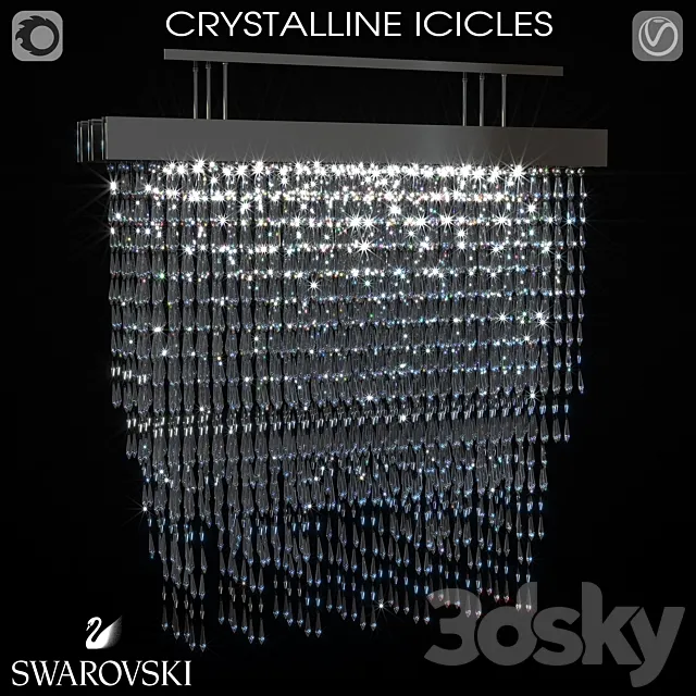 CRYSTALLINE ICICLES 3DModel CRYSTALLINE ICICLES 3DModel