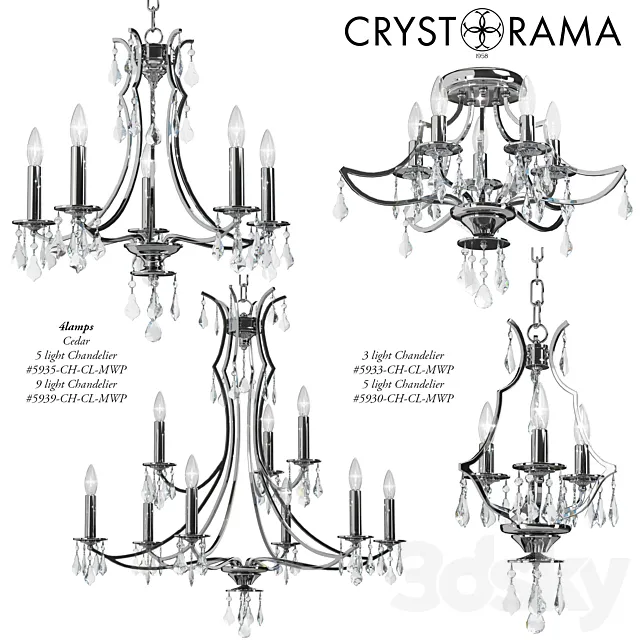 CRYSTORAMA Cedar 3D Model CRYSTORAMA Cedar 3D Model