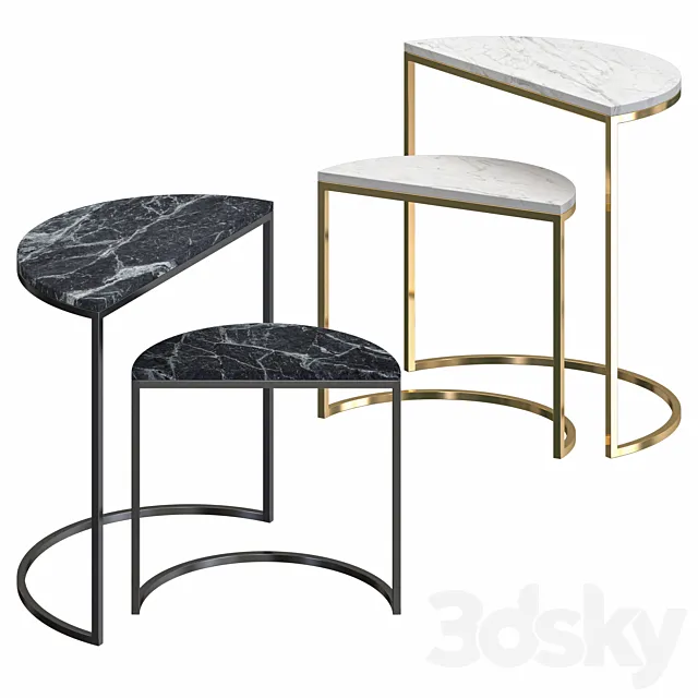 CSQ – Marble coffee table 3DModel