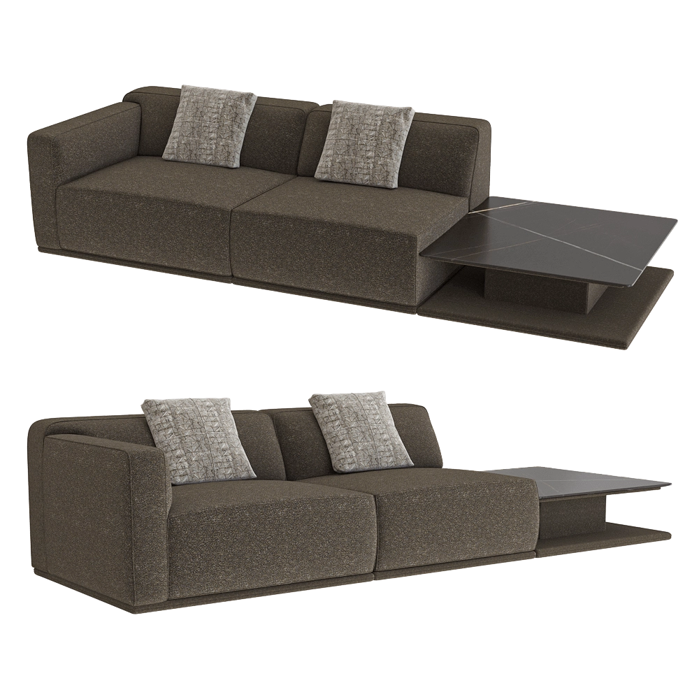 CTS salotti – Sofa Bagutta 02 3D Model