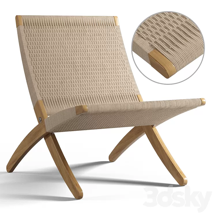 Cuba chair 3D Model Cuba chair 3D Model