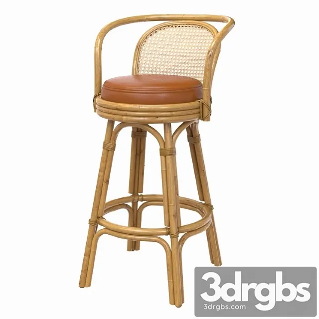 Cuban Barstool Lincoln Brooks 3D Model Download Cuban Barstool Lincoln Brooks 3D Model Download