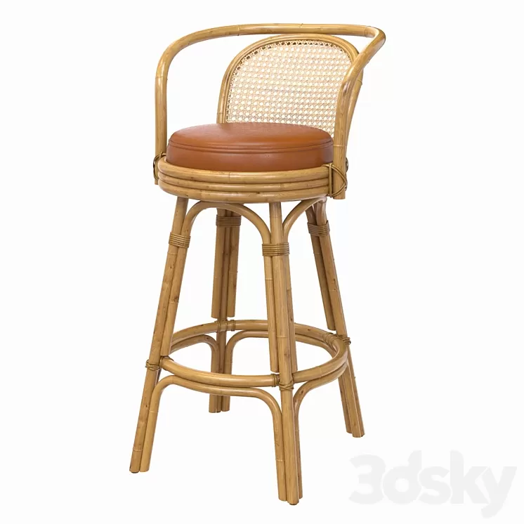 Cuban Barstool Lincoln Brooks 3D Model Free Download Cuban Barstool Lincoln Brooks 3D Model Free Download