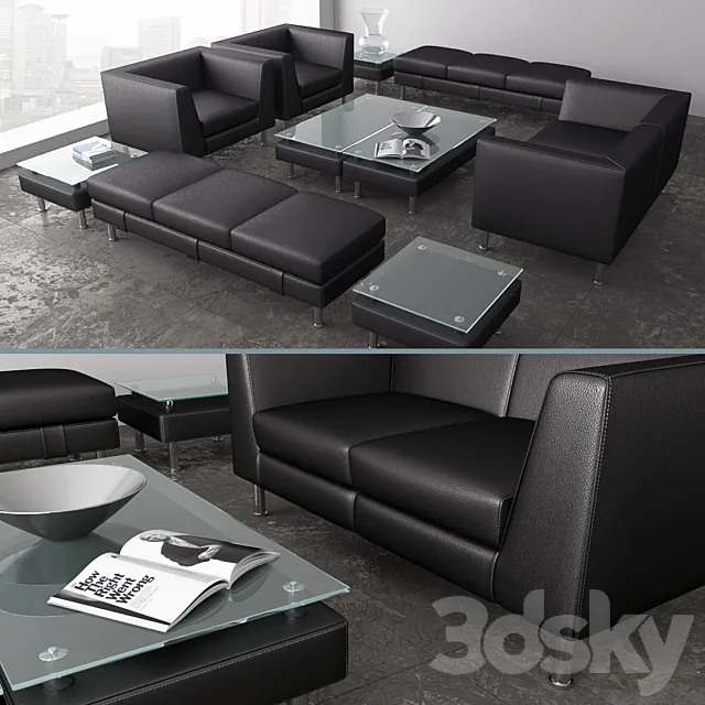 CUBE Hunts Office 3D Model