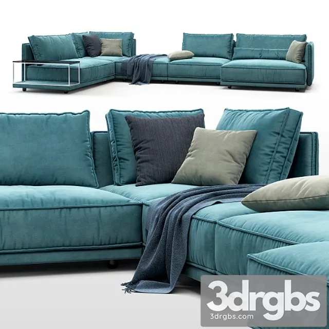 Cube lounge sofa (v1) 2 3D Model Download Cube lounge sofa (v1) 2 3D Model Download