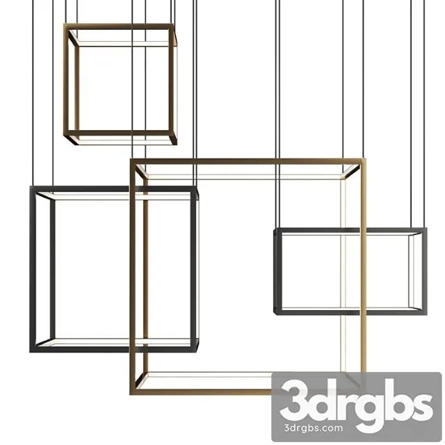 Cube x pendant lamp by aromas del campo Cube x pendant lamp by aromas del campo