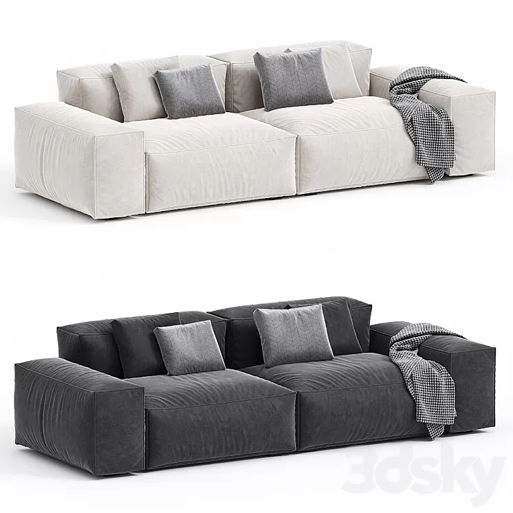 Cubotto sofa 3D Model Free Download