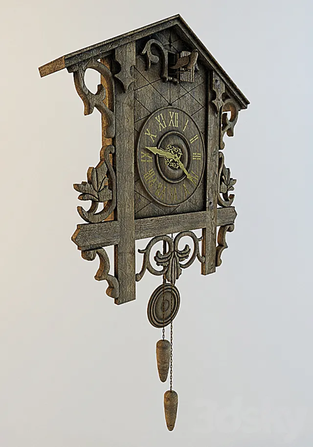 cuckoo clocks 3D Model cuckoo clocks 3D Model
