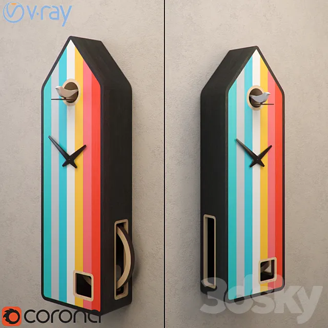 Cuckoo Clocks 3DModel Cuckoo Clocks 3DModel
