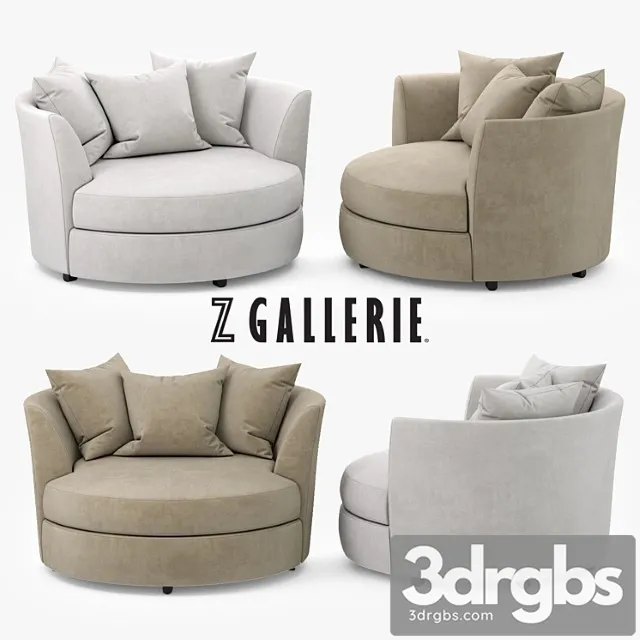 Cuddler chair 3D Model Download Cuddler chair 3D Model Download