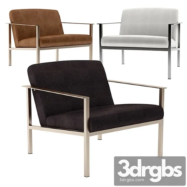 Cue dark gray chair 2 3D Model Download Cue dark gray chair 2 3D Model Download