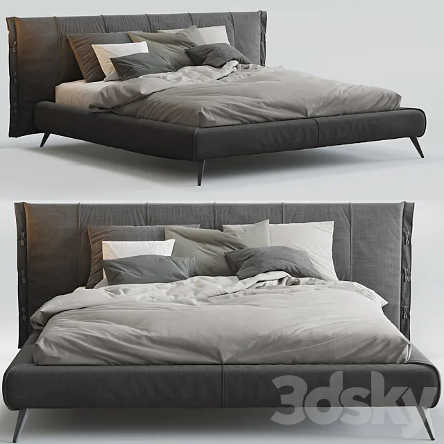 Cuff bed bonaldo 3DModel Cuff bed bonaldo 3DModel