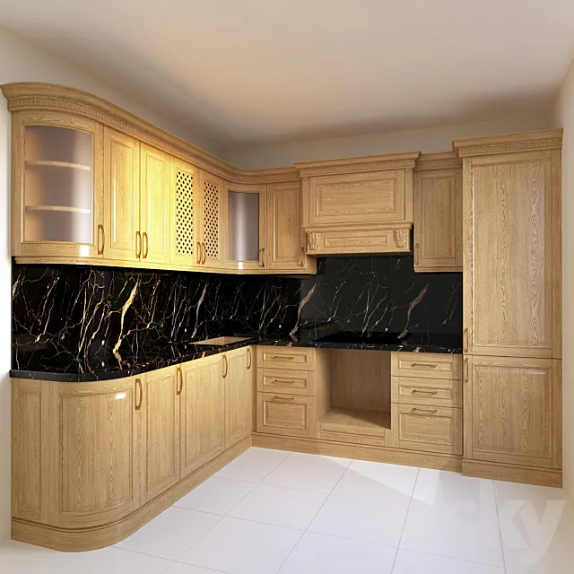 Cuisine from the manufacturer of furniture FOP Javadov 3D Model