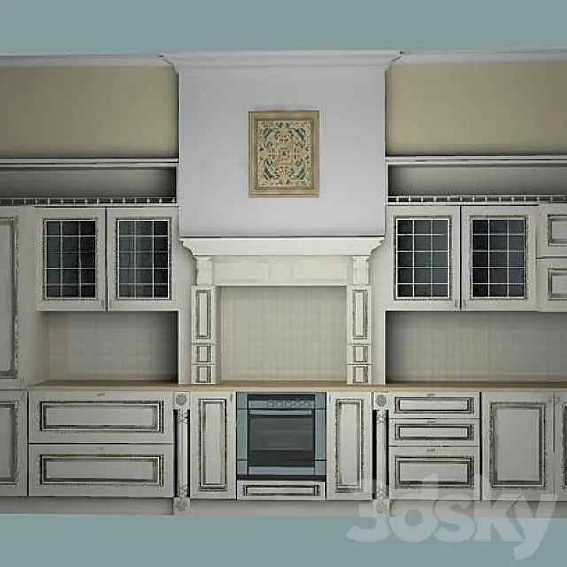 cuisine in the style of Italian Classics 3DModel