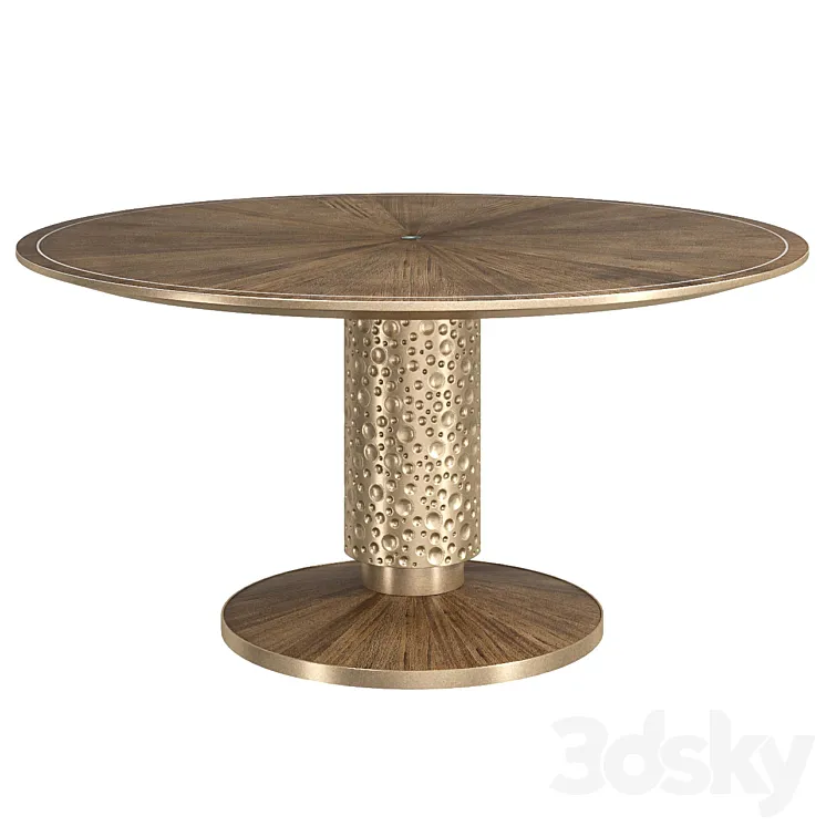 Culinary Circle Caracole Table 3D Model Free Download