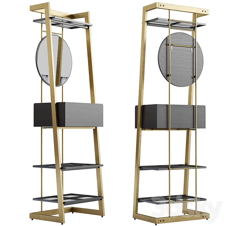 Culpo Hallway Storage Cabinet by Sunpan 3D Model Free Download Culpo Hallway Storage Cabinet by Sunpan 3D Model Free Download