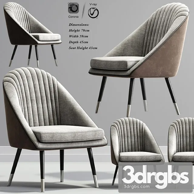 Cult Audrey Occasional Tub Lounge Chair 1 3D Model Download Cult Audrey Occasional Tub Lounge Chair 1 3D Model Download