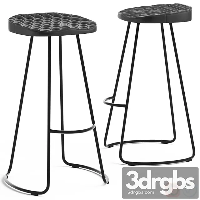 Cult furniture niko stool 2 3D Model Download Cult furniture niko stool 2 3D Model Download