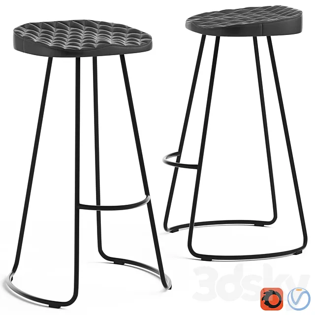 Cult Furniture Niko Stool 3DModel