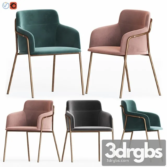 Cult Living Harriet Dining Chair 1 3D Model Download Cult Living Harriet Dining Chair 1 3D Model Download