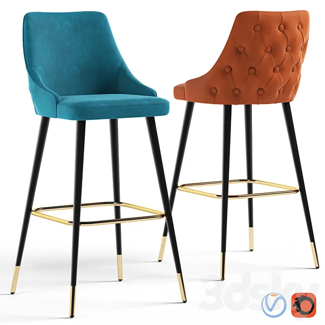 Cult Living Lucia Bar Stool 3DModel