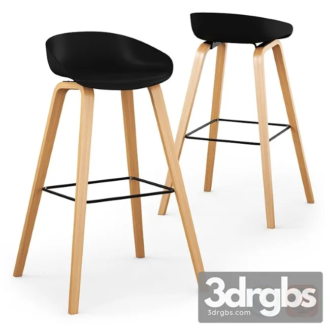 Cult living milano bar stool 2 3D Model Download Cult living milano bar stool 2 3D Model Download