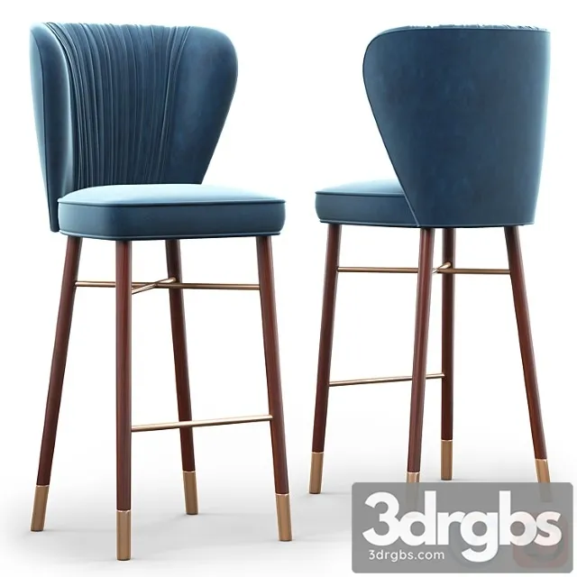 Cult living noa luxury bar stool 2 3D Model Download Cult living noa luxury bar stool 2 3D Model Download