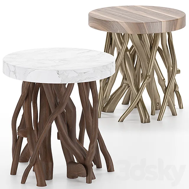 Cumi side table 3D Model