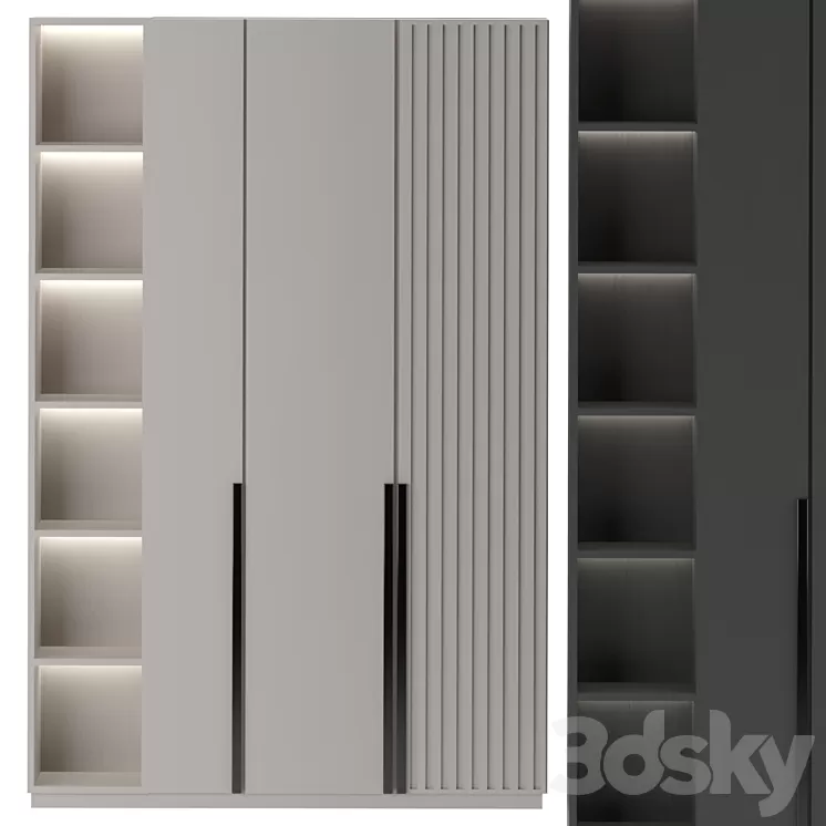 Cupboard 01 3D Model Free Download