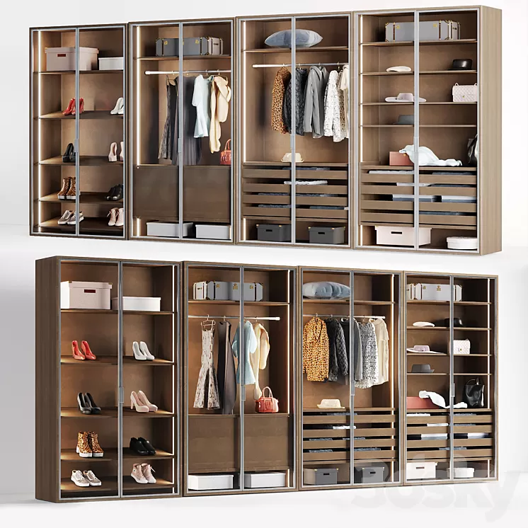 Cupboard AVANT 6-240 RIVA 1920 3D Model