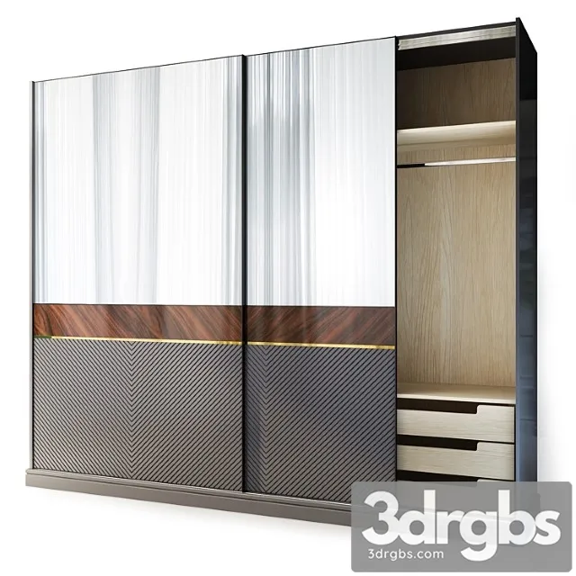 Cupboard Harmony Wardrobe By Medusa Home 3D Model Download