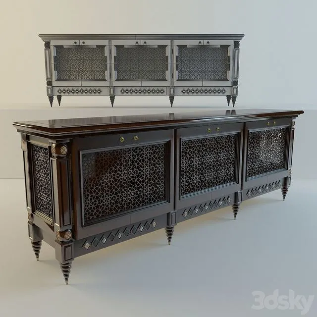 Cupboard-locker Marrakesh 3D Model