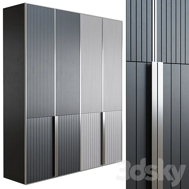 Cupboard MY 40 (Muzafarov Collections) 3D Model