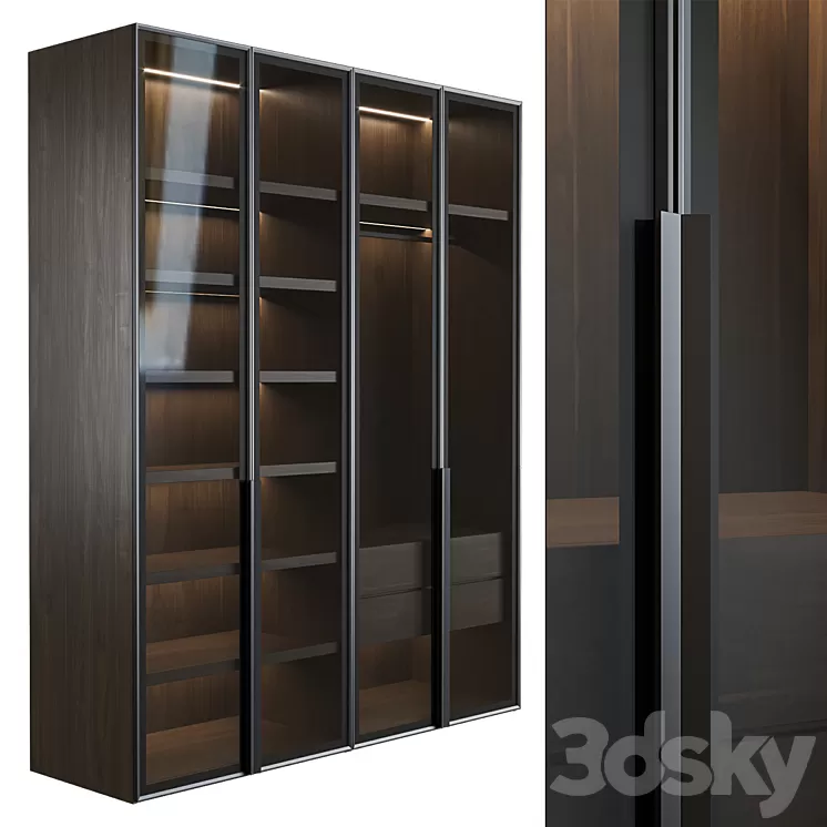 Cupboard MY 50 (Muzafarov Collections) 3D Model Free Download