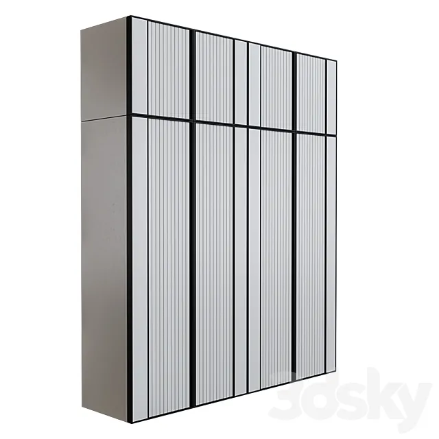 Cupboard MY 66 (Muzafarov Collections) 3D Model