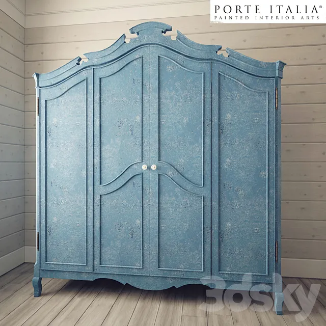 cupboard PORTE ITALIA 3D Model
