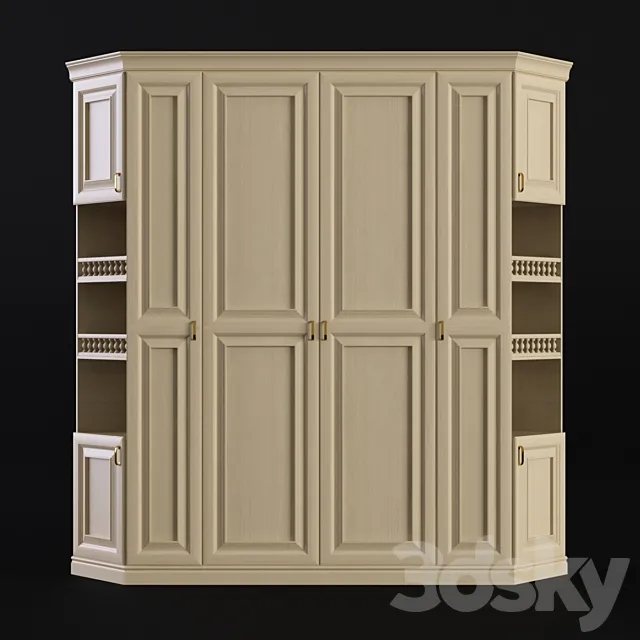 Cupboard. Sameba 3DModel