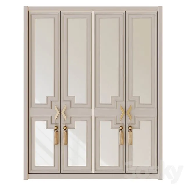 Cupboard Set 01 3D Model