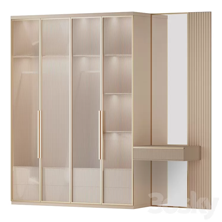 Cupboard set 6 3D Model Free Download