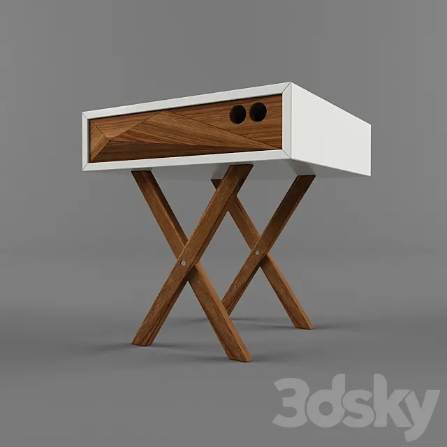 Cupboard Triangle 3DModel