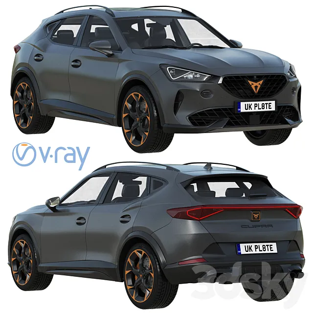 Cupra Formentor 2021 3D Model