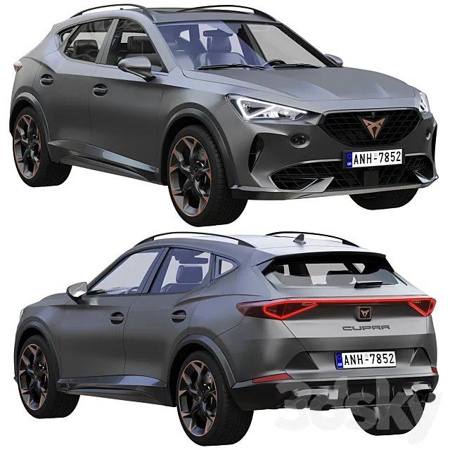 Cupra Formentor 2021 3D Model