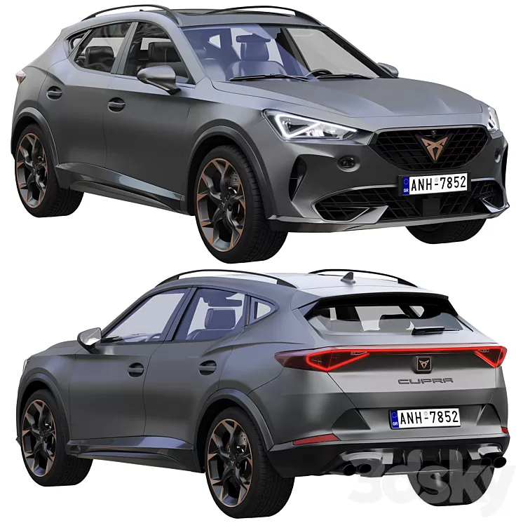 Cupra Formentor 2021 3D Model