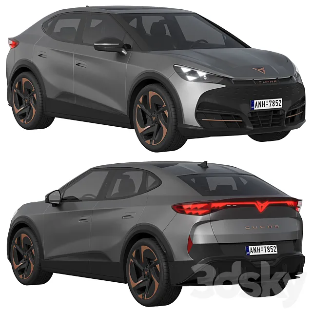 Cupra Tavascan 3D Model