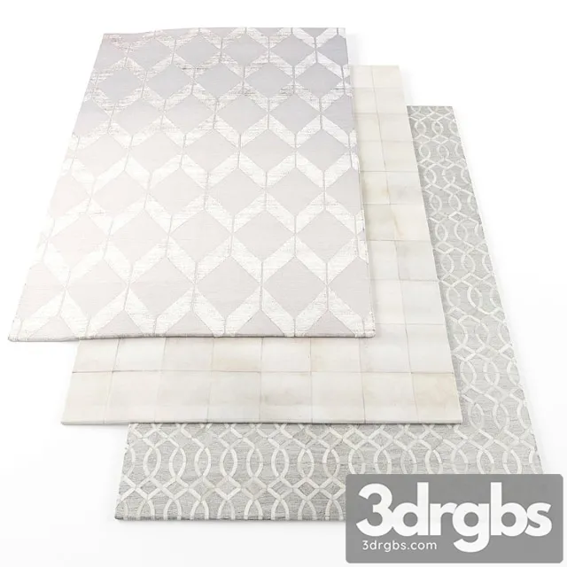 Curated kravet rugs3 3D Model Download