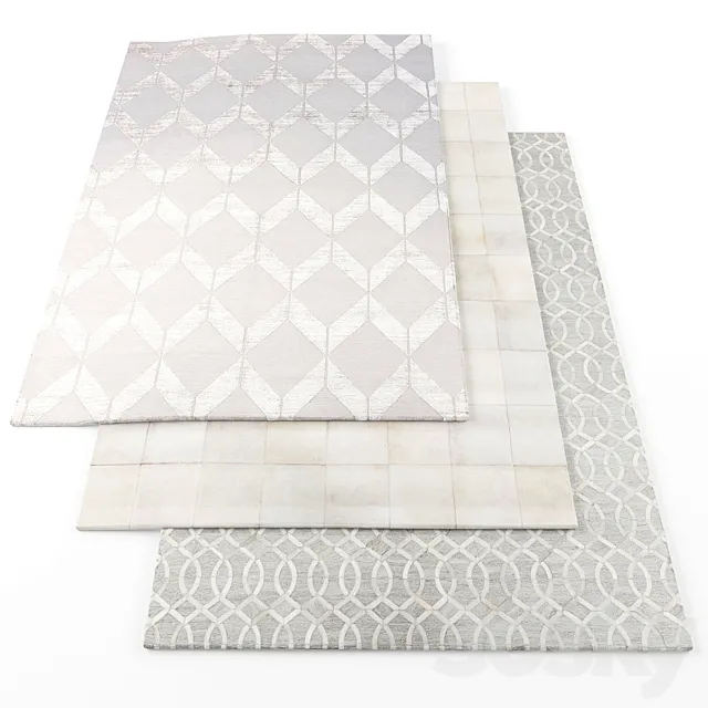 Curated Kravet rugs3 3DModel Curated Kravet rugs3 3DModel