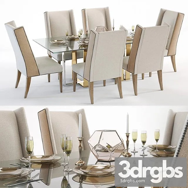 Curations limited berlin & bertrix table set Curations limited berlin & bertrix table set